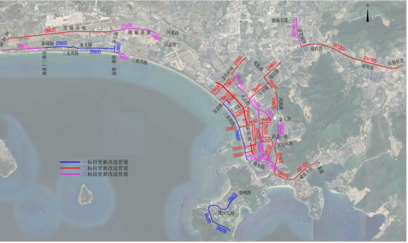 三亞市中心城區供水管網(wǎng)更新改造工程穩步推進(jìn)